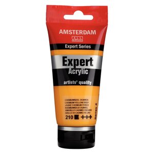 Amsterdam Amsterdam Expert Acrylverf Tube 75 ml Cadmiumgeel Donker 210