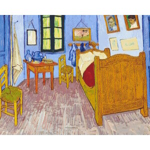 PixelHobby Pixelhobby Patroon 5690 van Gogh De Slaapkamer met 49 basisplaten