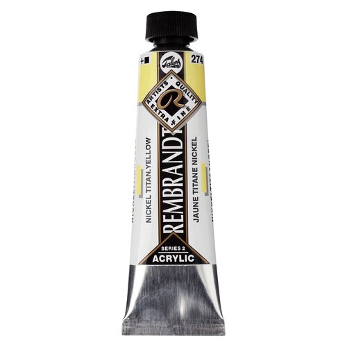 Rembrandt Rembrandt Acrylverf Tube 40 ml Nikkeltitaangeel 274