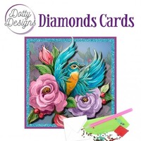 Diamond Painting Kaart Beautiful Flowers