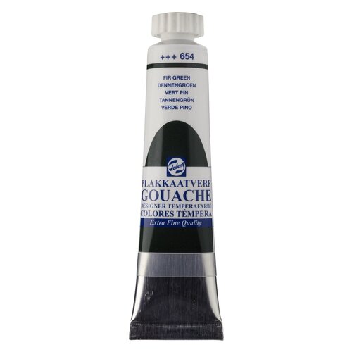 Talens  Talens Gouache Extra Fine Quality Tube 20 ml Dennengroen 654