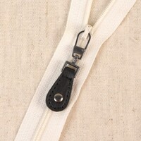 Rits Runner Zwart Imitatieleer