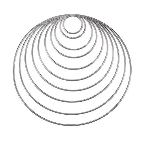 Metalen ringen 80 cm