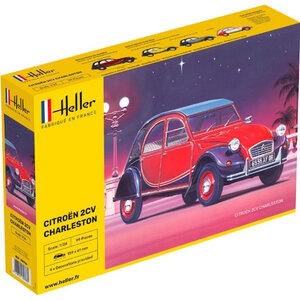 Heller Heller Citroen 2CV Charlest schaal 1 op 24