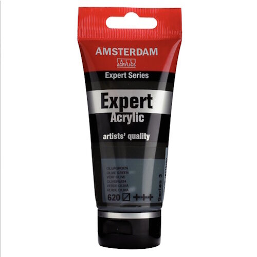 Amsterdam Amsterdam Expert Series Acrylverf Tube 75 ml Olijfgroen 620