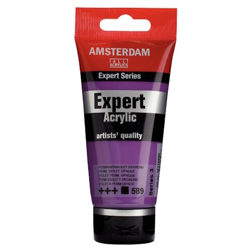 Amsterdam Amsterdam Expert Series Acrylverf Tube 75 ml Permanentviolet Dekkend 589