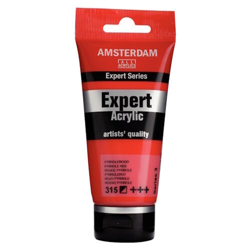 Amsterdam Amsterdam Expert Series Acrylverf Tube 75 ml Pyrrolerood 315