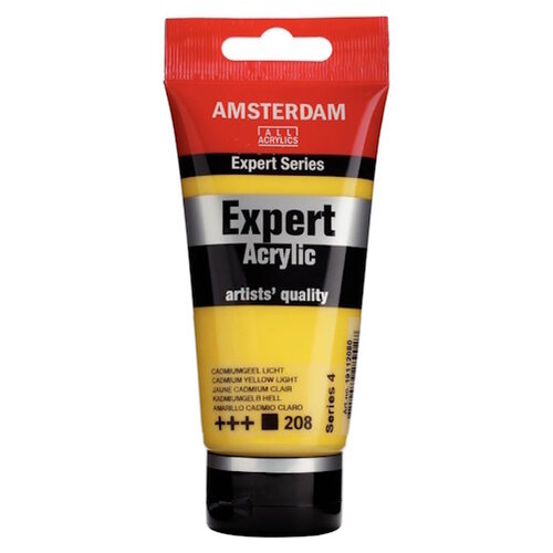 Amsterdam Amsterdam Expert Series Acrylverf Tube 75 ml Cadmiumgeel Licht 208