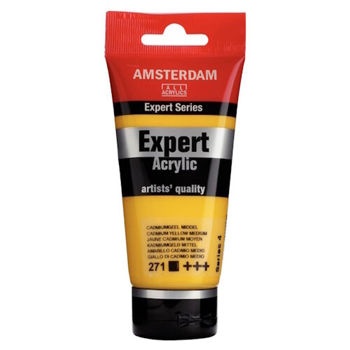 Amsterdam Amsterdam Expert Series Acrylverf Tube 75 ml Cadmiumgeel Middel 271