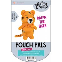 Haakpakket Knitty Critters Pouch Pals Ralph The Tiger