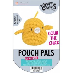 Haakpakket Knitty Critters Pouch Pals Colin The Chick