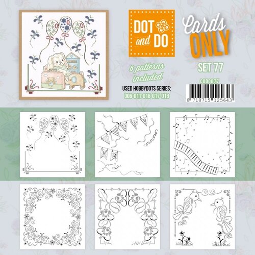 Hobbydots Dot and Do Cards Only Set 77