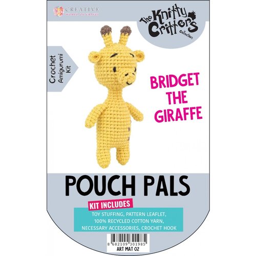 Haakpakket Knitty Critters Pouch Pals Bridget The Giraffe