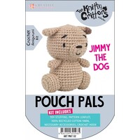 Haakpakket Knitty Critters Pouch Pals Jimmy The Dog