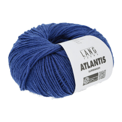 Lang Yarns Lang Yarns Atlantis 0006 Hardblauw