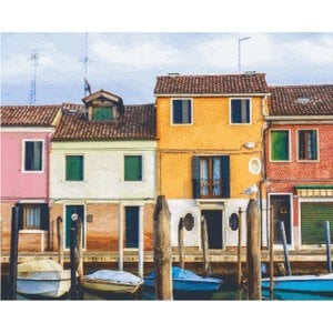 PixelHobby Pixelhobby Patroon 5692 Gekleurde Italiaanse Huizen