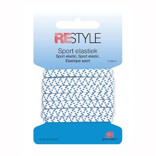 Restyle Sport elastiek 6 mm x 7 meter