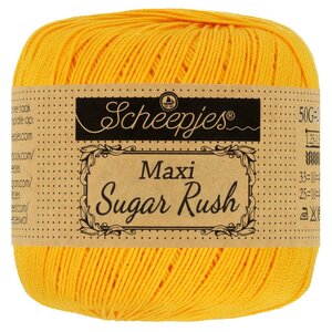 Scheepjeswol Maxi Sugar Rush 50 gram 208 Yellow Gold