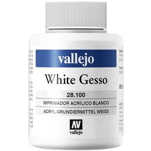 Vallejo Wiite Gesso voor acrylverf 85 ml