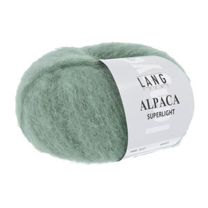 Lang Yarns Lang Yarns Alpaca Superlight Groen 25 gram nr 91