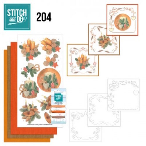 Stitch and Do  Stitch and Do 204 Wooden Christmas