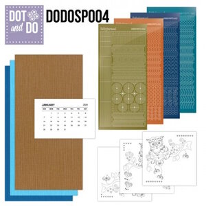 Hobbydots Dot And Do Special Kalender Set4 Uilen