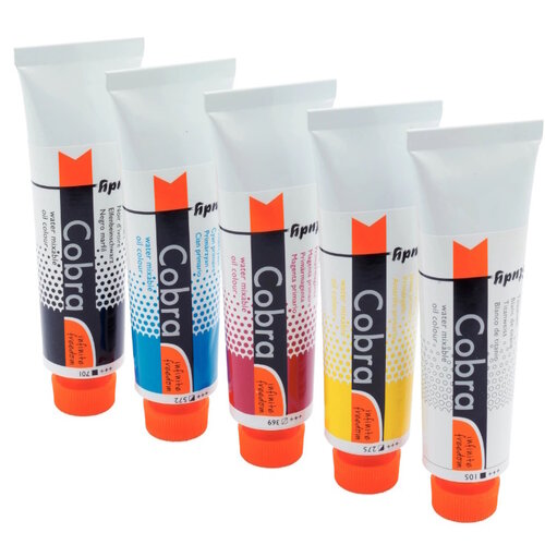 Cobra COBRA Study Olieverf Primaire Set 5 x 40 ml