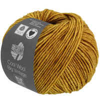 Lana Grossa Cool Wool Big Vintage 7162 Mostertgeel