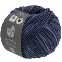 Lana Grossa Cool Wool Big Vintage 7166 Donkerblauw