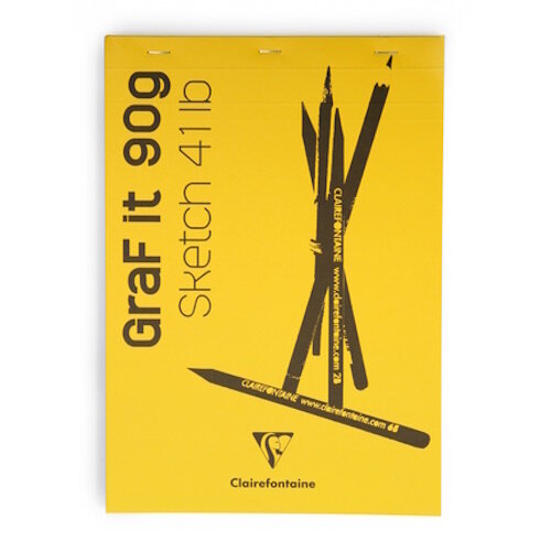 Clairefontaine GraF it schetsblok 80 vel 90 grams