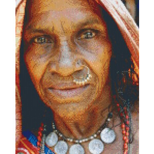 PixelHobby Pixelhobby Patroon 5694 Traditional Woman PixelHobby Pixelhobby Patroon 5694 Traditional Woman