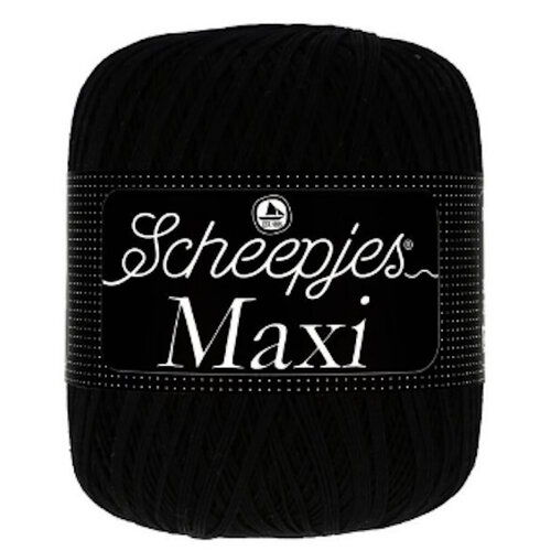 Scheepjeswol Scheepjes Maxi 100 gram nr 110 Jet Black