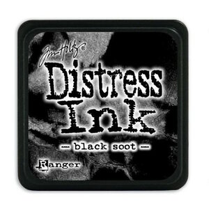 Ranger Ranger Distress Mini Ink pad black soot TDP39860 Tim Holtz