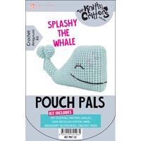 Haakpakket Knitty Critters Pouch Pals Splashy The Whale