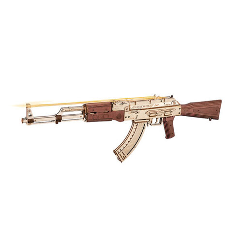 Rokr Rokr 3D Houten Puzzel AK-47 Assault Rifle Robotime