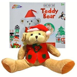 Maak je eigen kerst teddybeer 25 cm