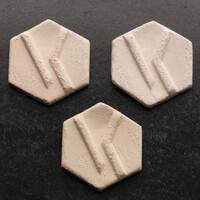 Vorstbestedinge Steengoedklei wit-witbakkend 2mm K-63000