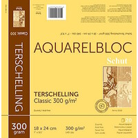 Schut Terschelling Aquarelblok Classic 300 gram 20 vel