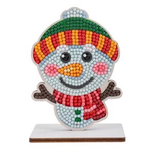 Crystal Art Diamond Painting Buddies Snowman