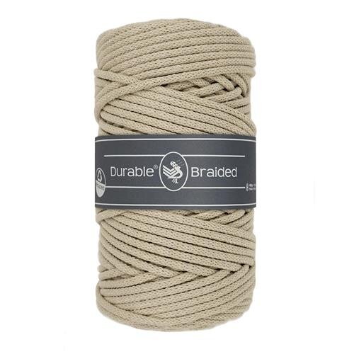 Durable Durable Braided 5 mm 100 meter  2215 White Pepper