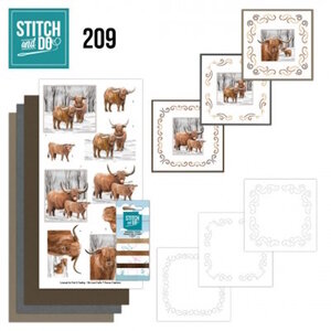 Hobbydots Stitch and Do 209 Sturdy Winter