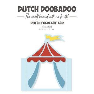 Dutch Doobadoo Dutch Doobadoo Foldcard art Circustent