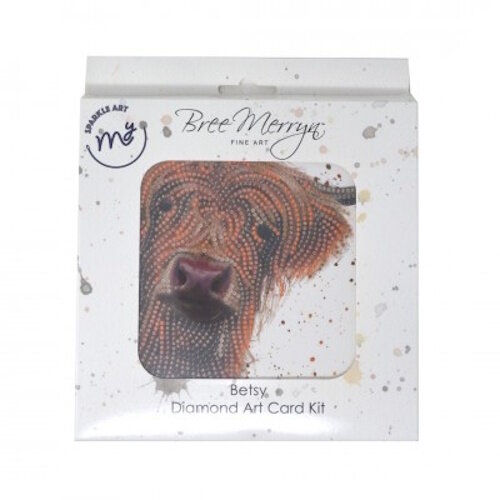 Bree Merryn Diamond Painting Kaart Betsy 18 x 18 cm
