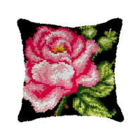 Smyrna Knoopkussen Roze Roos 40 x 40 cm 4150