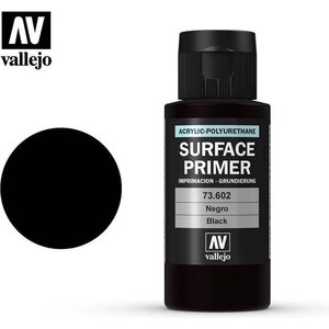 Vallejo Black Primer Acryl 60 ml