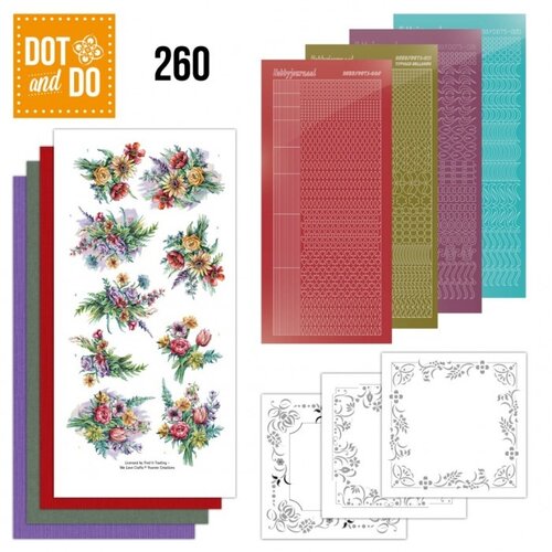 Hobbydots Dot And Do 260 Colourful Field Bouquet