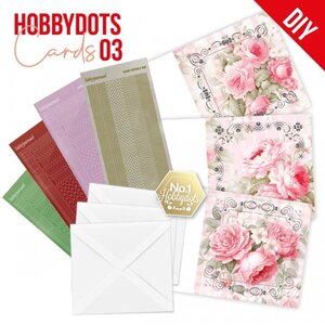 Hobbydots Dot And Do Hobbydots Cards Pink Roses 03