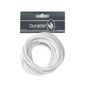 Durable Durable Waxkoord 2 mm x 5 meter wit