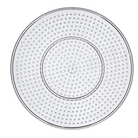 Grondplaat Rond groot transparant 15 cm
