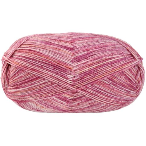 Lana Grossa Lana Grossa Meilenweit Socktober 100 gram nr 4339 Fuchsia Roze Mix